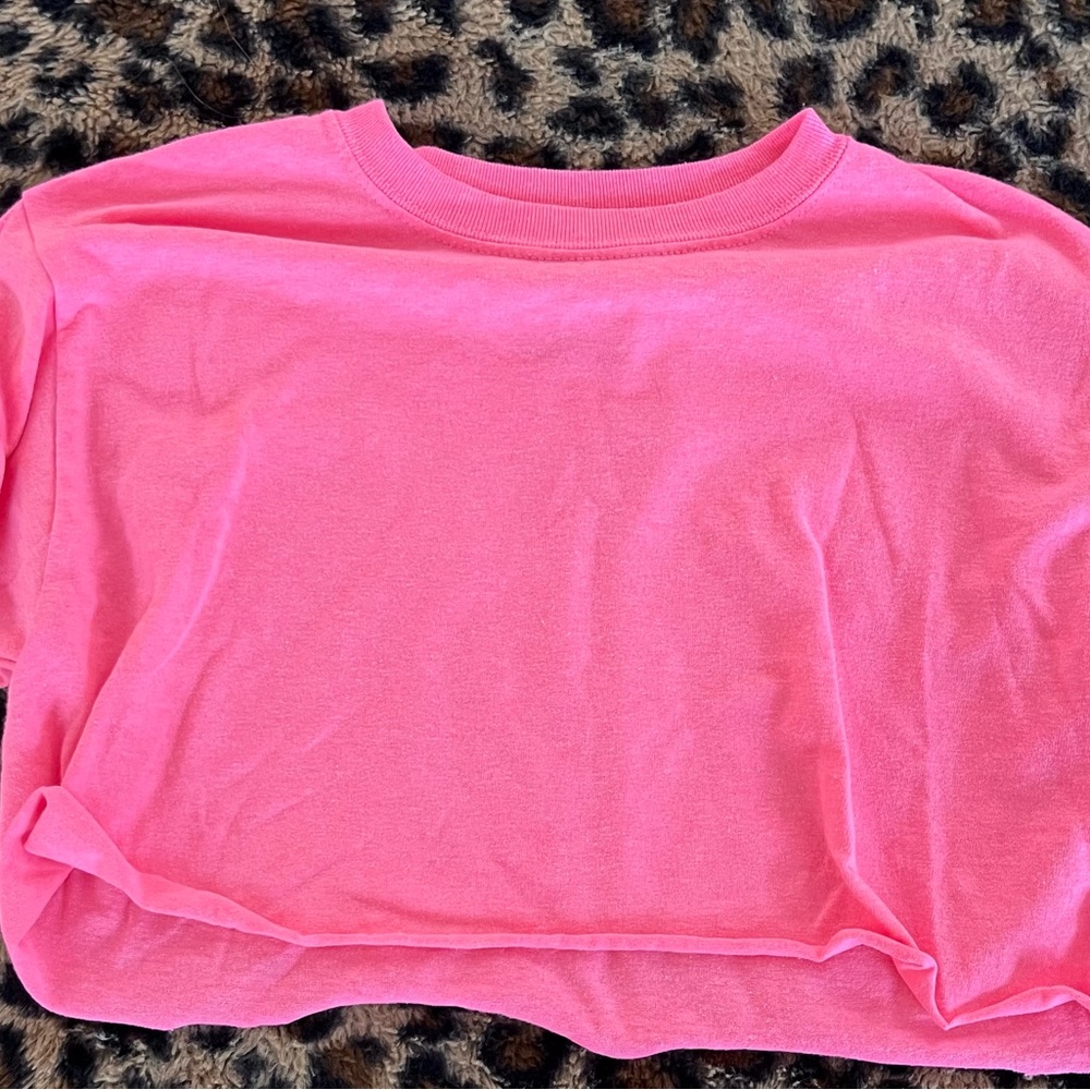 Neon Cropped Tee - Picture 4 of 4